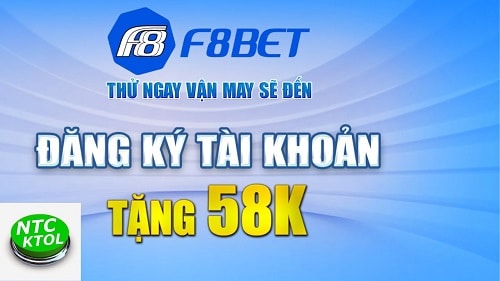 đăng ký tài khoản tặng 58k